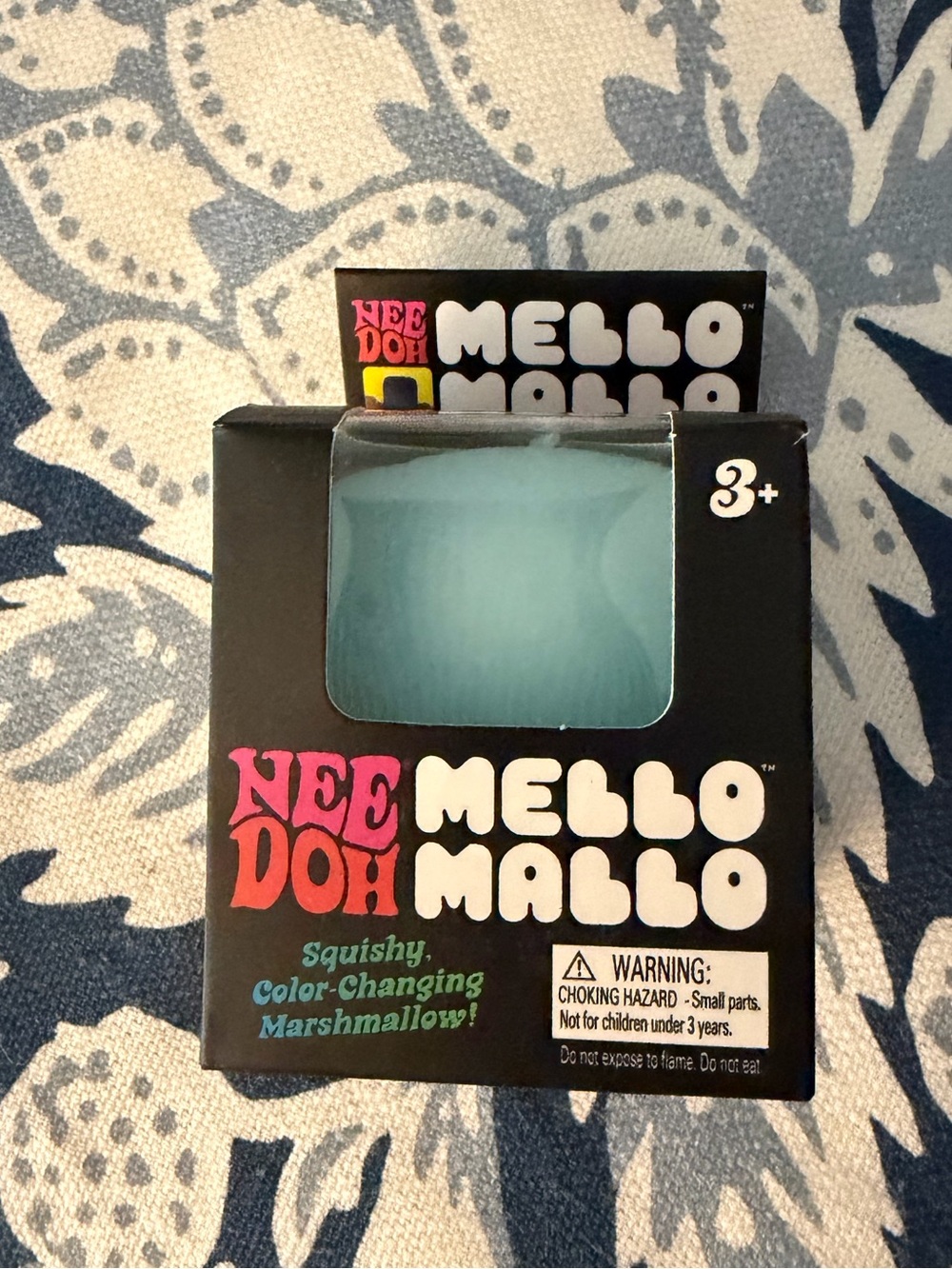 “Nee Doh” Mello Mallo Color-Changing Stress Ball - Blue